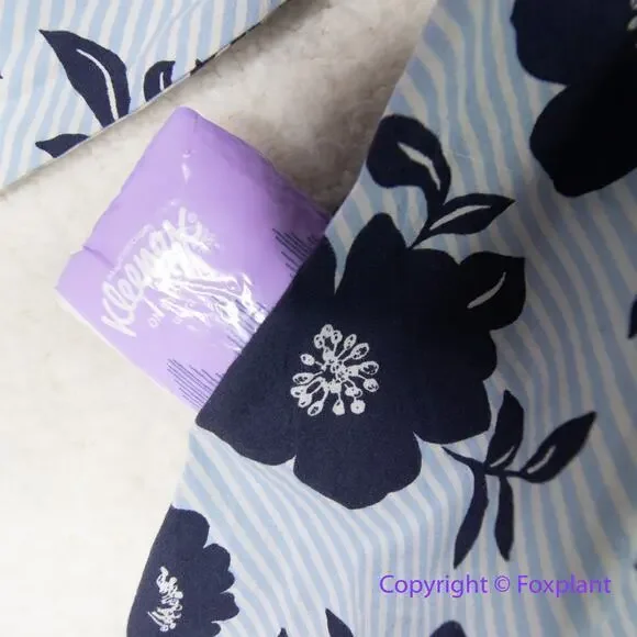 Vince Camuto women's blue floral print sleeveless dress plus size 20W - Picture 6 of 15